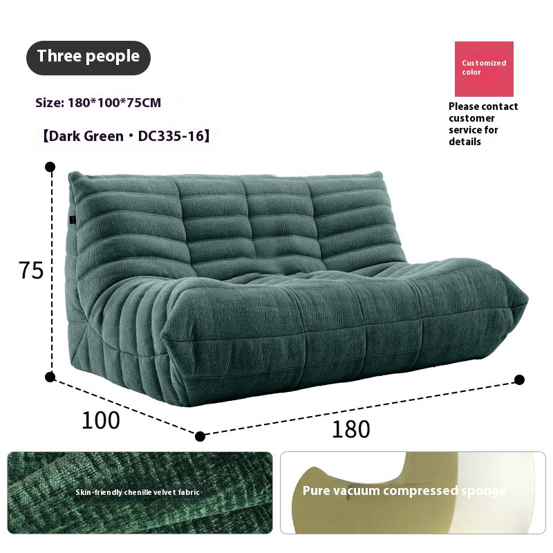 Caterpillar Compressed Sofa